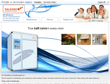 Tablet Screenshot of en.salsano.eu